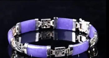 

Charming Natural Alexandrite Chain Jewelry Bracelet 7.5" AAA