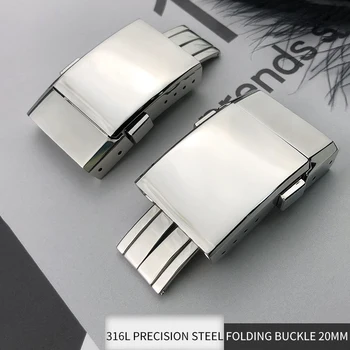 

316L Stainless Steel Clasp High Quality Folding Watch Buckle Special for Bretling Watch 20mm