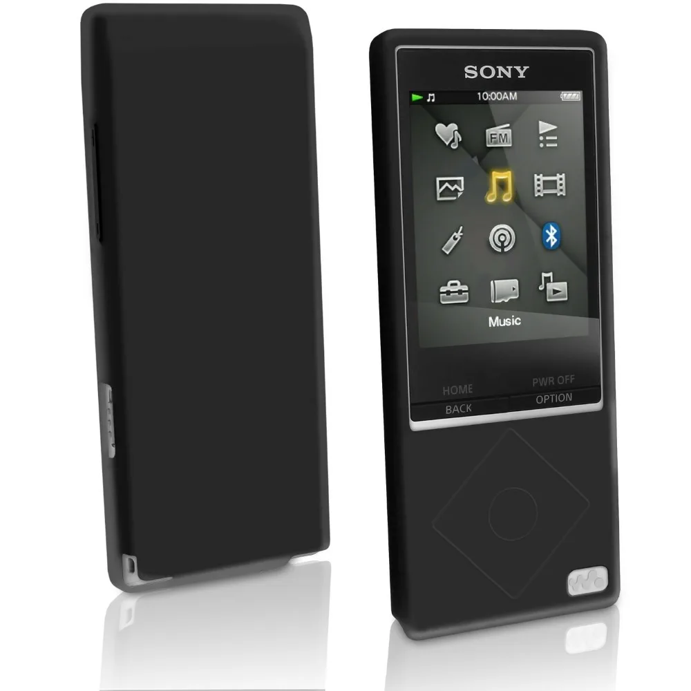 NWZ-A15 чехол для sony MP3 Walkman NWZ A25 A17 A16 NWZ-A15 NWZ-A25 NWZ-A27 резиновый гелевый кожаный чехол-бампер с силиконовый чехол крышка мягкий чехол s