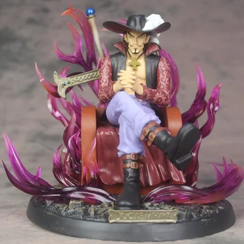 

One Piece 23CM GK Dracule Mihawk Hobbies Anime PVC Action Figures Toys For Children Christmas