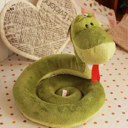 candice guo! Super cute plush toy Nici couple snake tongue soft small doll stuffed toy creative lover birthday Christmas gift 1p