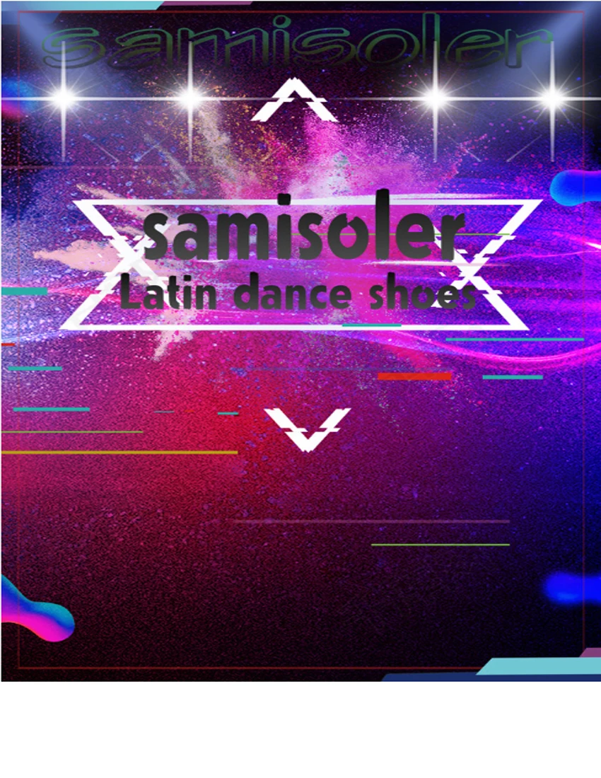 Samisoler/Женская обувь для латинских танцев; коричневые стразы; Танцевальная обувь для сальсы; модная удобная сатиновая мягкая обувь на высоком каблуке 5-10 см