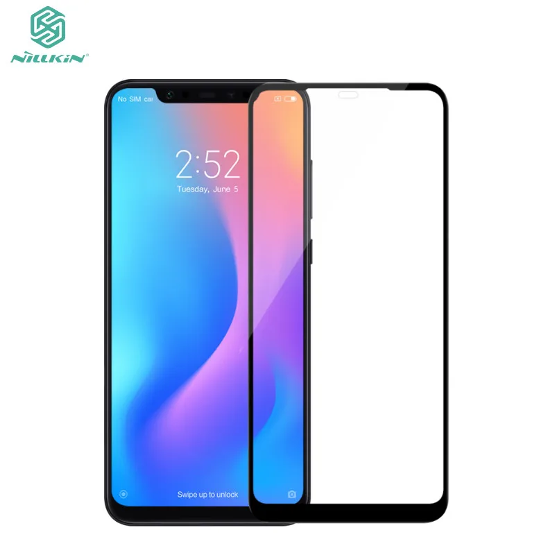 Закаленное 3d-стекло NILLKIN с закругленными краями для Xiaomi Mi 8/Mi8 защитное стекло