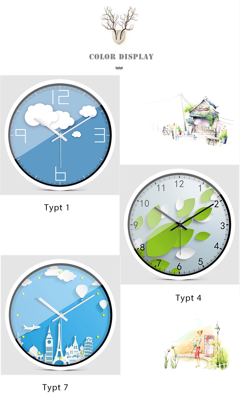 Digital Wall Clock Led (6)
