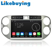 Likebuying Car 2 Din 1024*600 16G DVD GPS Radio Stereo Navigator Android 4.4.4 QUAD CORE for VW Tiguan 2013-2014