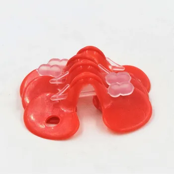 

Chick chicken plastic eye glass glasses large glasses & red color small mask to launch poultry equipment tools 100pcs