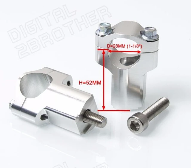 Handlebar Mounts Clamp Riser 52mm Height For KTM 85 105 125 144 150 200