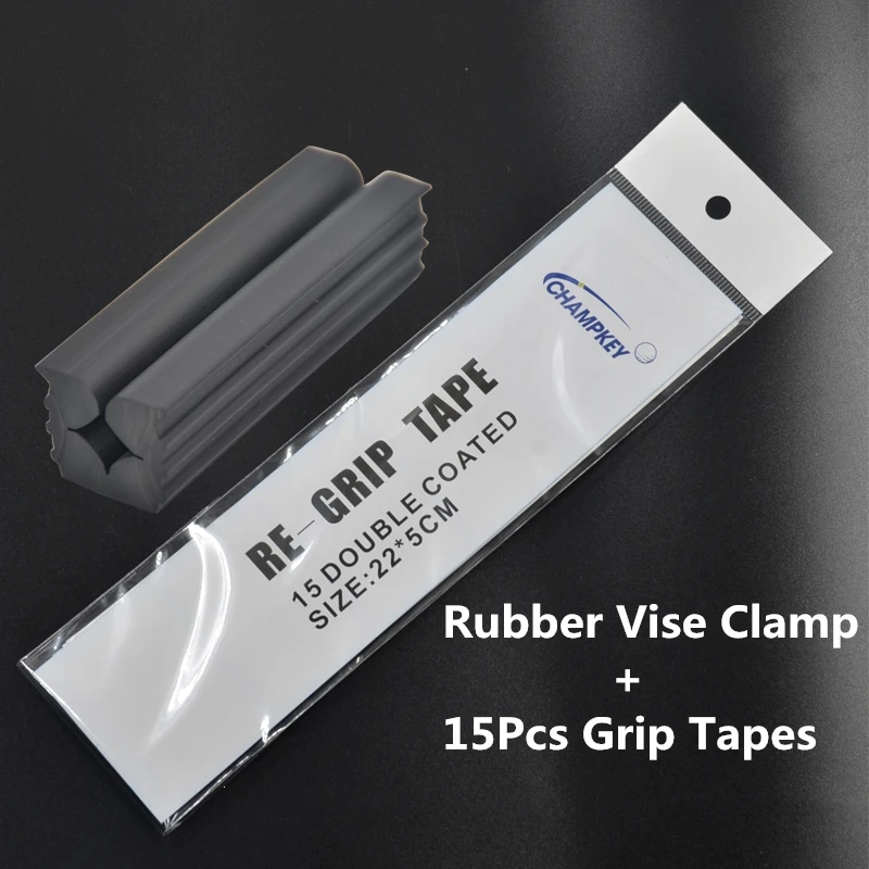 

NEW Rubber Vise Clamp + 13PCS Golf Tape Free Shipping Golf Club Tool Re-gripping Re-Shaft/Head Extractor Repair Vice