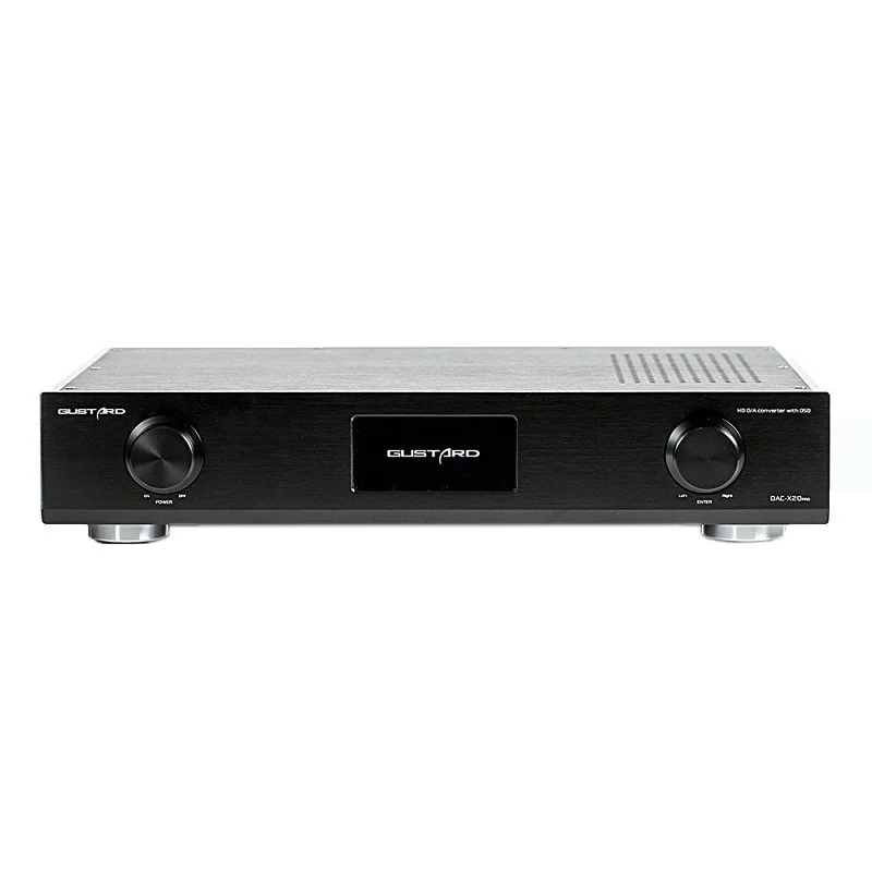 

USB DAC GUSTARD DAC-X20Pro Dual ES9028PRO XMOS DOP PCM384K Professionl Decoder DSD256 Coaxial / Optical / AES / EBU