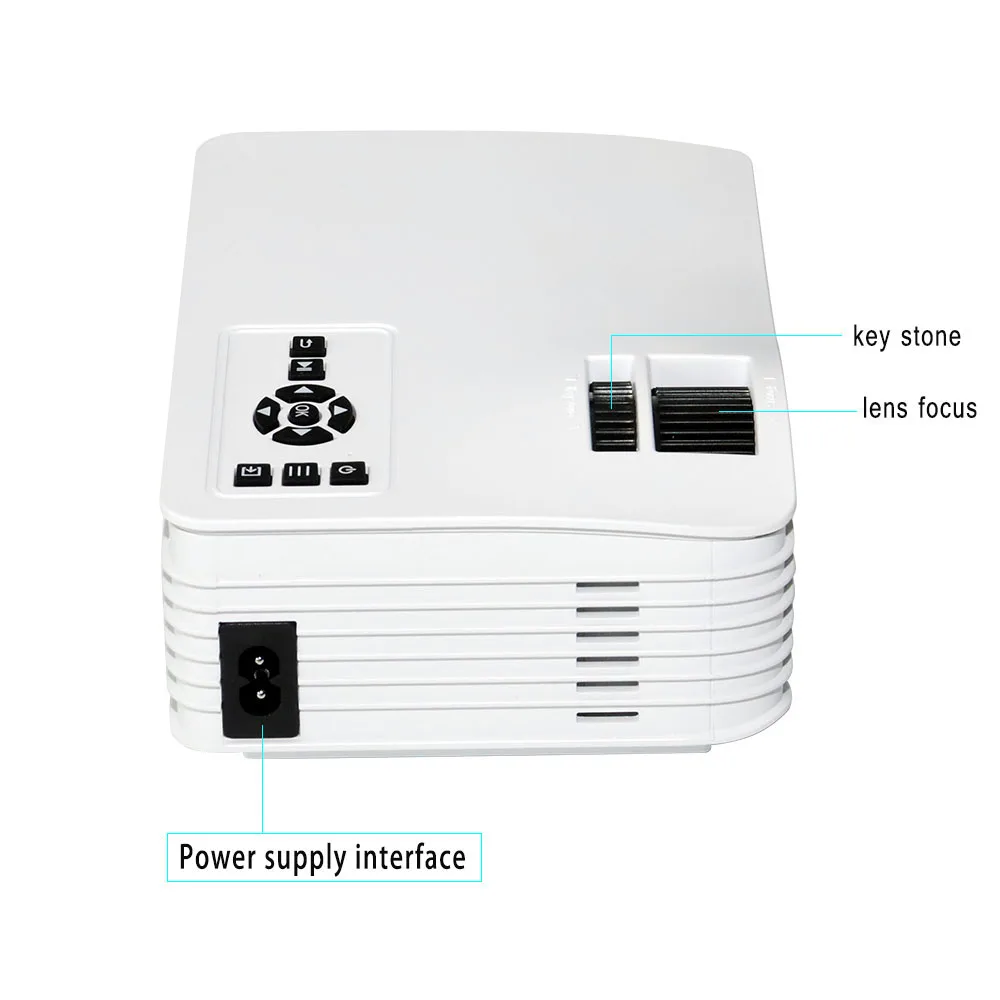 Salange UC36 Plus проектор с wi fi полноцветный умный СВЕТОДИОДНЫЙ Proyector 1200 люмен Домашний