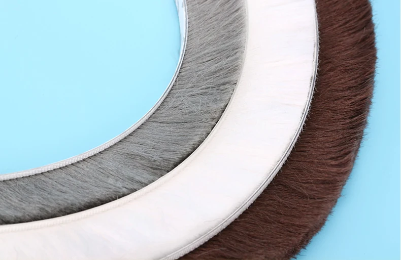 

W 9 mm x L 5 mm Sealing Strips Wool Pile Door window the slime bar sliding door anti-wind protection wind insulation stitching