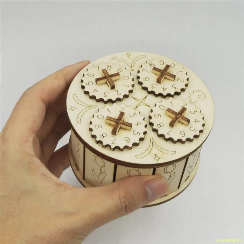 Деревянная головоломка секретная коробка IQ ум Волшебная коробка Прорезыватель игра взрослые подарки творческие Обучающие игрушки