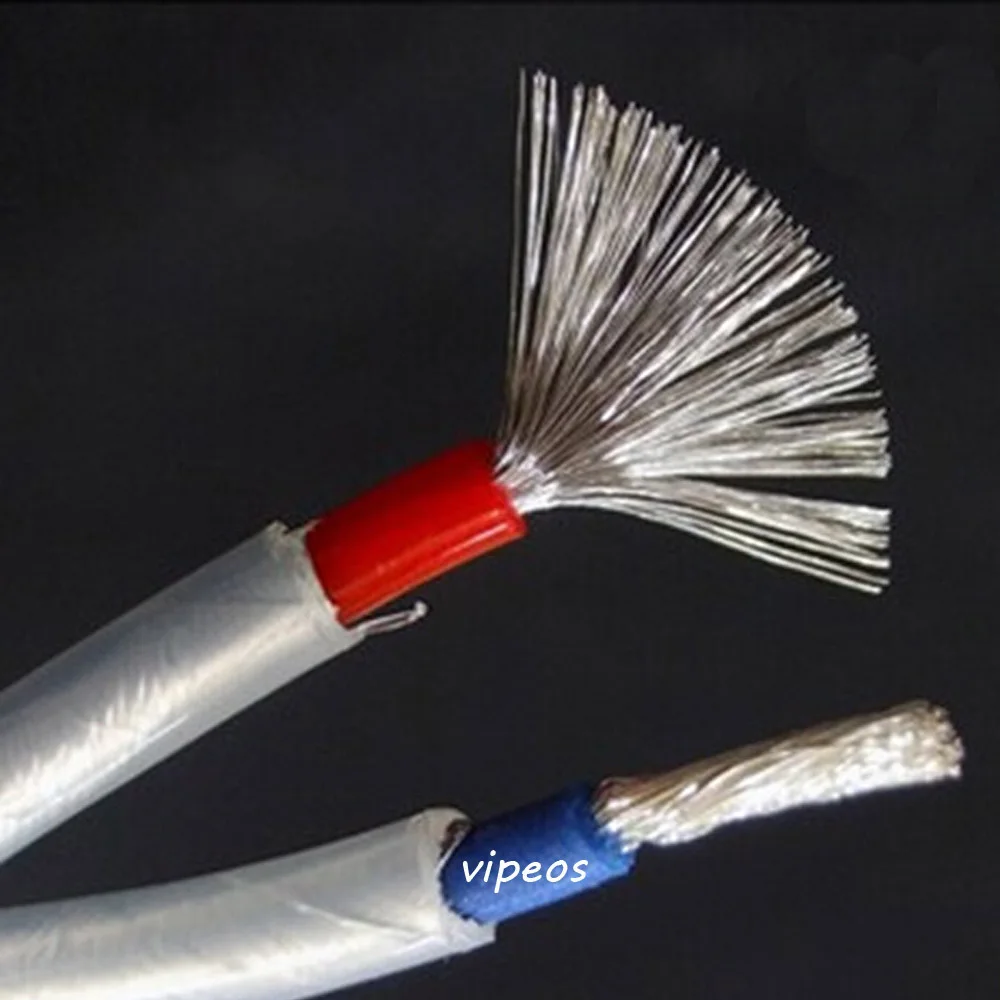 

Liton silver plade DIY speaker cable HIFI audio cable for DIY (sell per 1.0m)