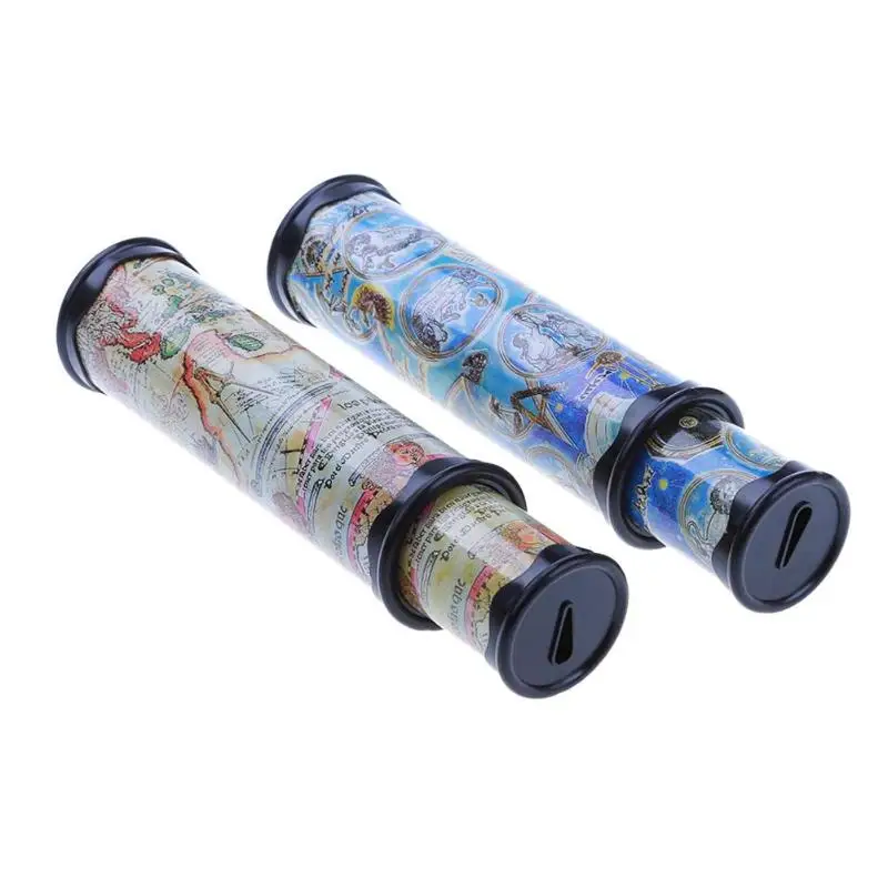 Stretchable Rotation Kaleidoscope 18CM/20CM/30CM Magic Changeful Adjustable Fancy Colored World Toys For Children Autism Kid Toy