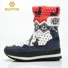 winter boots women fashion wear snow boots girl mid calf autumn thick fur warm boots 2017