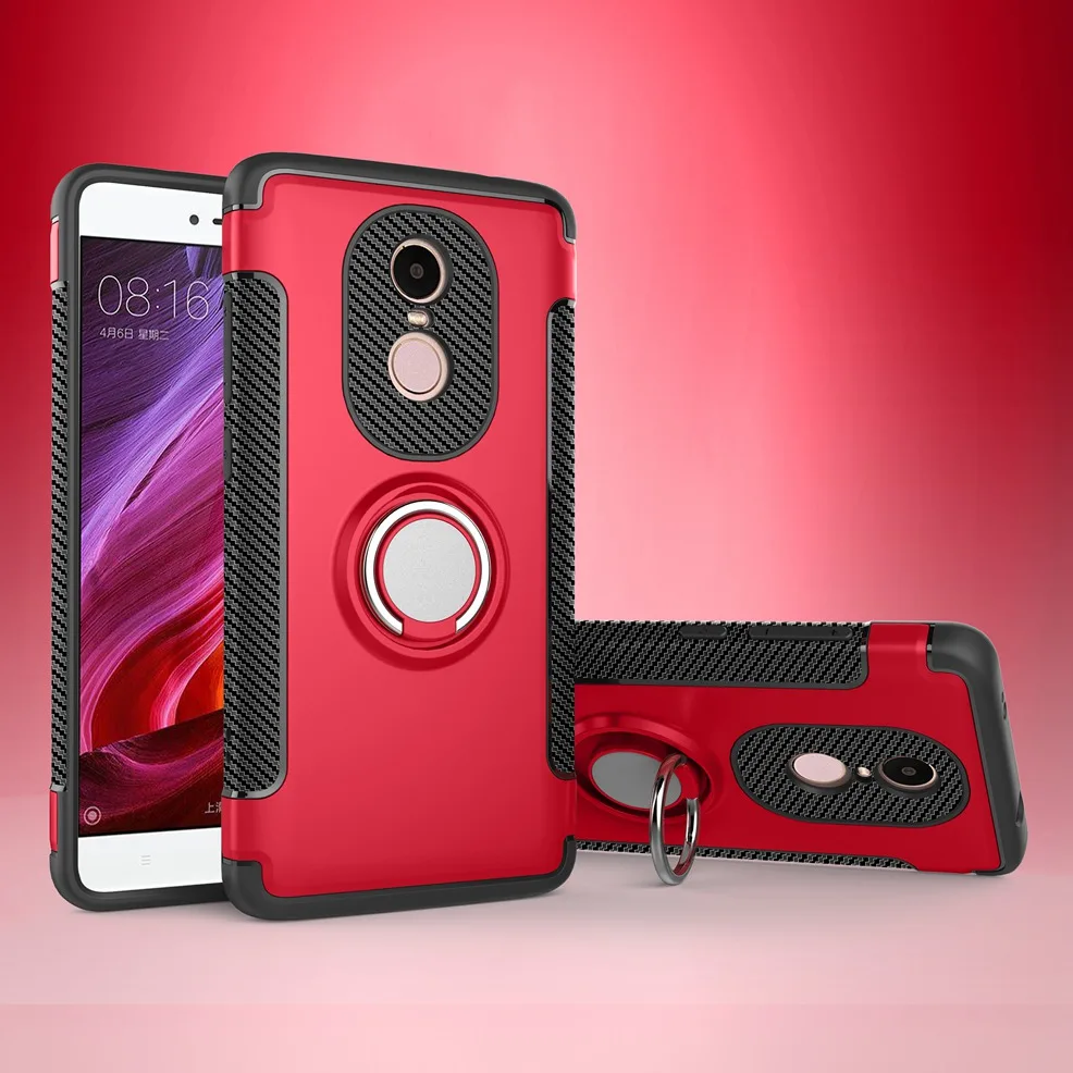 for Xiaomi Redmi Note 4X Case Ring Magnetic Xiomi Mi 6 A1 Mix 2S 2 6X Cover Redmi 4A 3 3S 4 Pro Note 4 5 Plus 5A Case Armor 32gb (10)