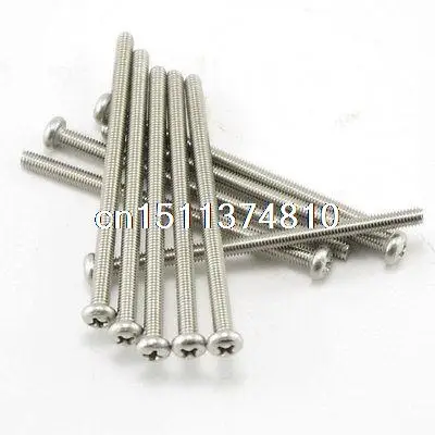 

50 Metric M3 50mm Stainless steel Cross Recessed Pan Head Screws