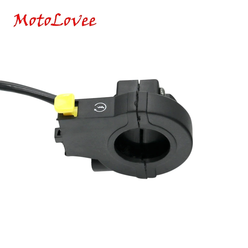 MotoLovee мотоцикл руль 7/8 ''ATV велосипед Рог Starter выключатель на кнопку выключения