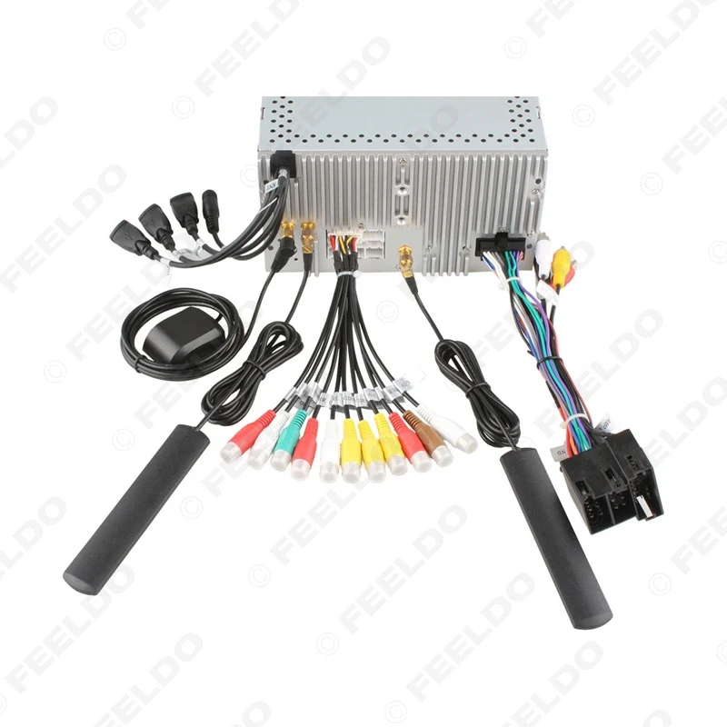 Top FEELDO 8" Android 6.0 (64bit) DDR3 2G/16G/4G LTE Quad Core Car DVD GPS Radio Head Unit For Great Wall Hover H3/H5(2010~2013) 4