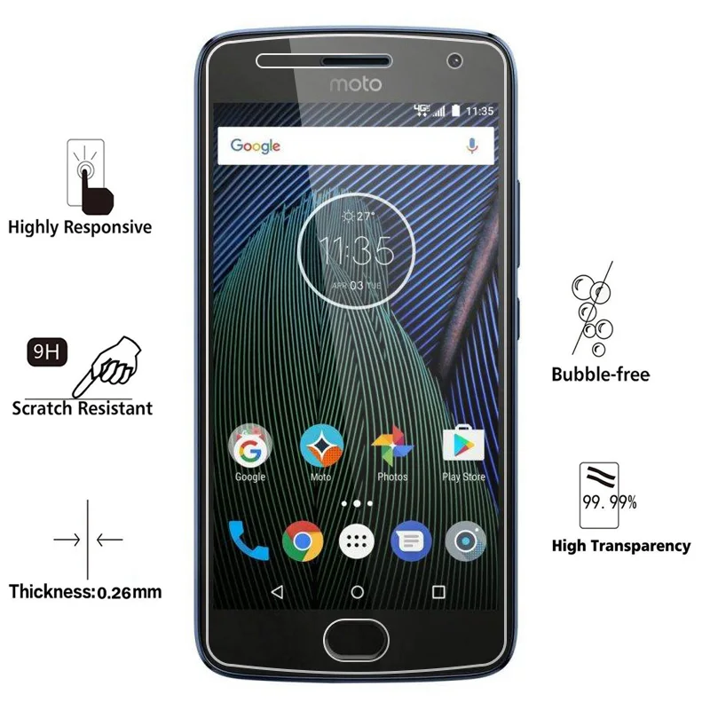 

GXE 9H 2.5D Premium Screen Protector Film For Motorola Moto G5 Plus Tempered Glass For Motorola Moto G5s Plus Portective Guard