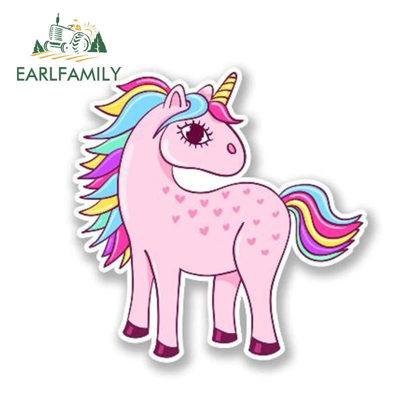 UNICORN Sticker Horse Cute Animal Vinyl Window Decal