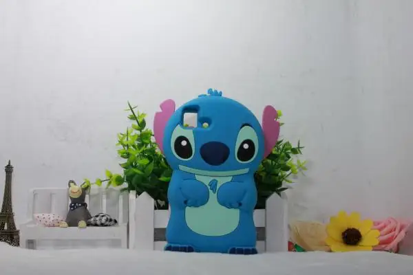 Для bq aquaris e4.5 Капа Funda Coque Shell Роскошные 3D Милый Мультфильм Мягкая Крышка Стежка