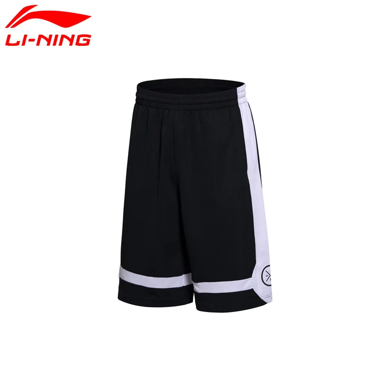 Мужские баскетбольные шорты Li Ning дышащие спортивные с подкладкой AKSM251 CJAS17|shorts