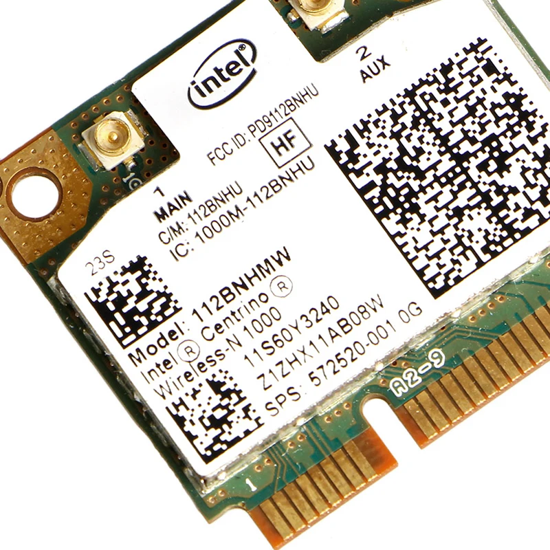 Новинка Intel mediino wireless-N 1000 802,11 b/g/n 112BNHMW половина PCI-E Mini Wifi карта