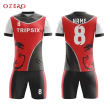 Полная Футбольная форма оптом, футбольное Джерси на заказ с сублимацией