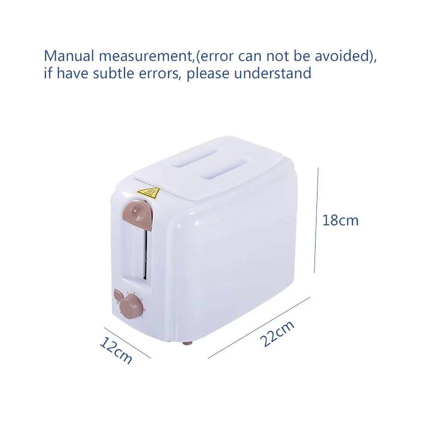 TL-123 бытовой автоматический прибор для хлеба тостер машина для выпечки хлеба 2 ломтика слота Цвет Белый/Розовый Многофункциональный 220 В/50 Гц