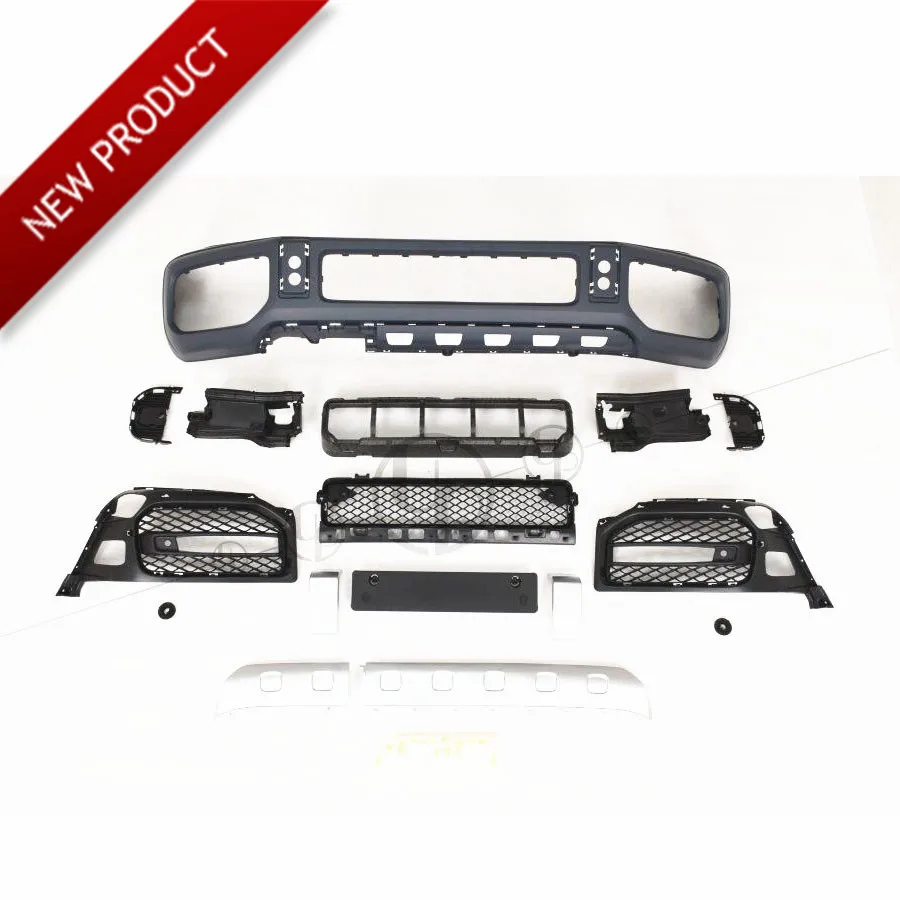 

G class G wagon w464 G500 G63 front bumper for w464 G500 to G63 PP material front bumper 2018 2019 year