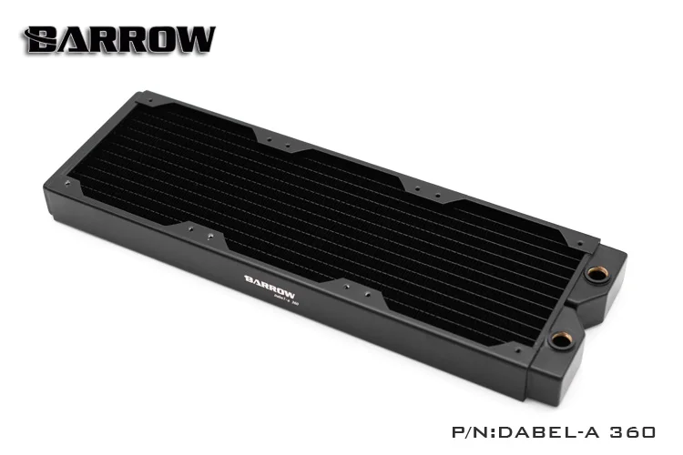 

Barrow Dabel-A360 copper 360mm computer Water discharge liquid heat exchanger threaded thread radiator for 12cm fans