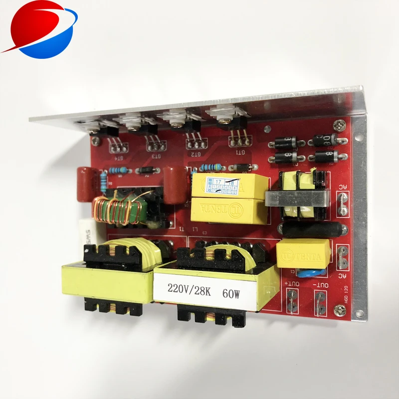 ultrasound transducer driver 28k 60W PCB power supply with ultrasonic