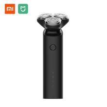 Unique Xiaomi Mijia Electrical Shaver Flex Razor Head Three Dry Moist Shaving Washable Major-Sub Twin Blade Turbo+ Mode Cozy Clear