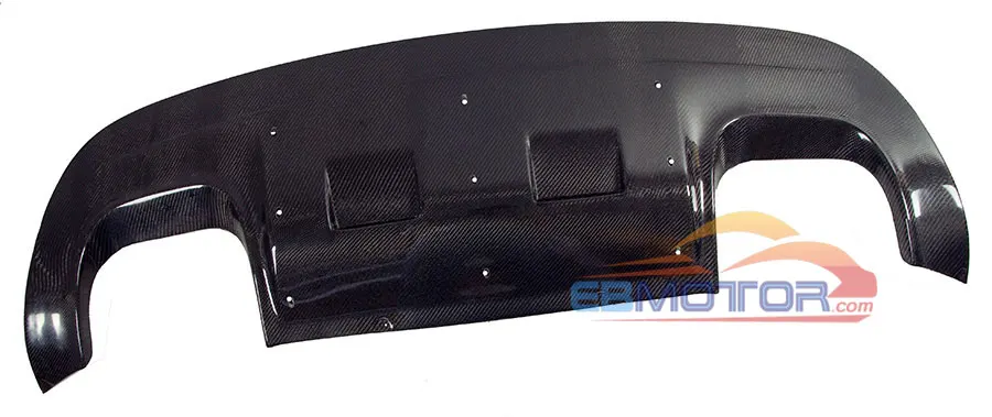 A TYPE Real carbon fiber rear diffuser spoiler for BMW E71 X6 M X6M 2009-2014  B370