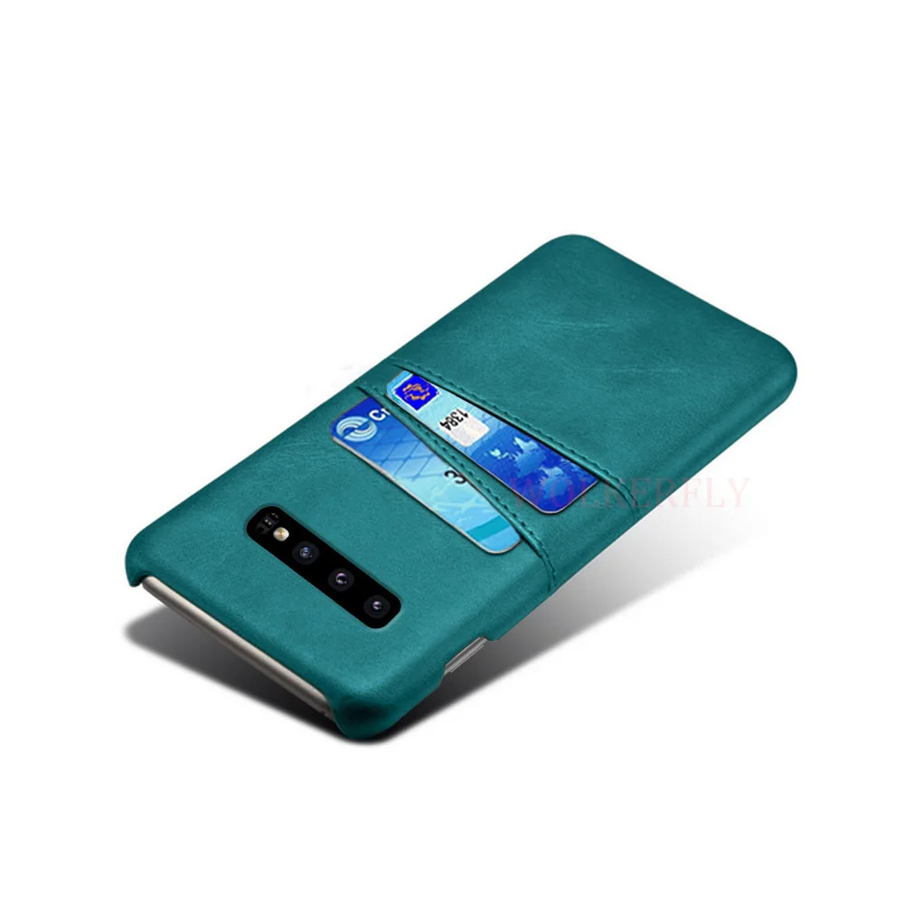 Кожаный чехол для Samsung Galaxy A90 A80 A70 A60 A50 A30 A20 A10 2019 вставка карт задняя крышка M30 M20 M10