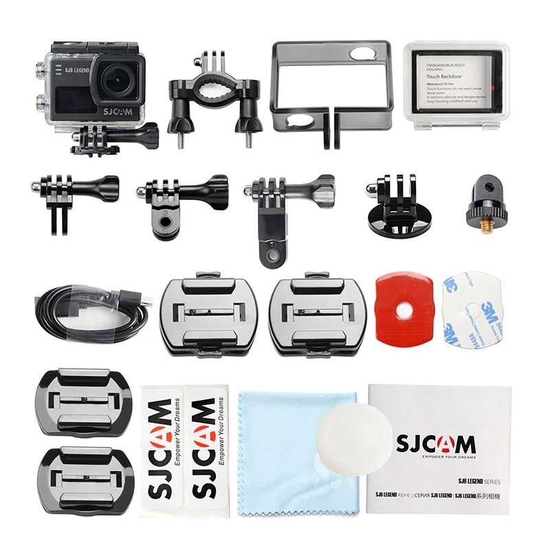 SJCAM SJ6 Legend экшн-Камера спортивная DV 4K Wifi 30m Водонепроницаемая 1080P Ultra HD " сенсорный экран Notavek 96660 пульт дистанционного управления Оригинальная камера