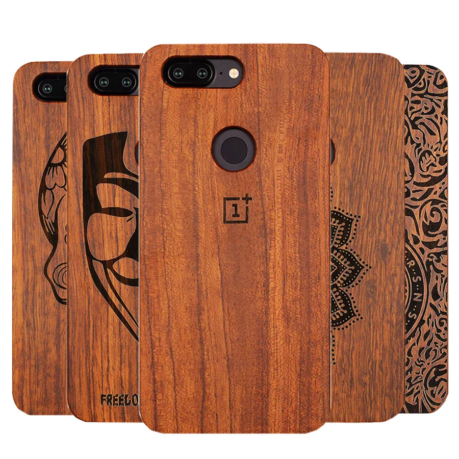 

Unique OnePlus 5t A5100 Slim Bamboo Wood PC Back Cover Case For Oneplus Oneplus 5T Phone Cases