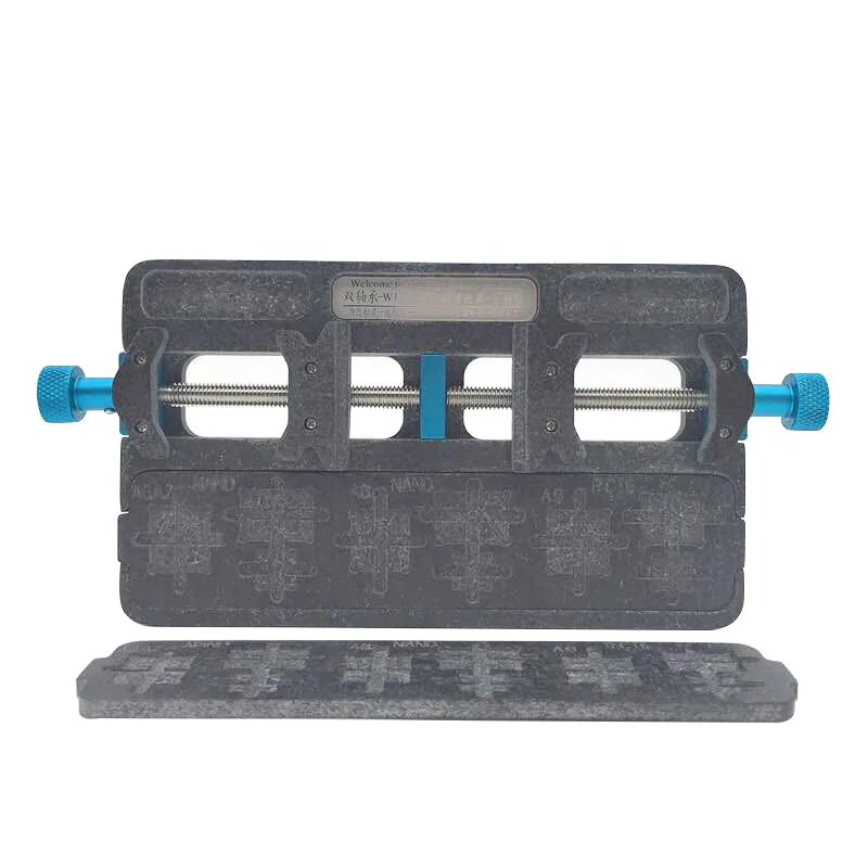 UANME Universal High temperature phone motherboard Jig PCB Board Holder Fixture IC Maintenance Repair Mold Tool Platform tiepai 1piece stainless steel cell phone pcb repair holder platform maintenance fixtures mobile phone circuit boards repair tool