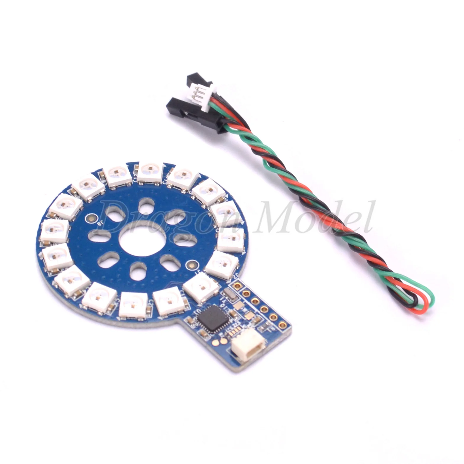 

RGB Round Light LEDS Motor LED WS2812 Module Programmable Ring TFPIXEL CIRCLE for RC FPV Racing Drone Quadcopter