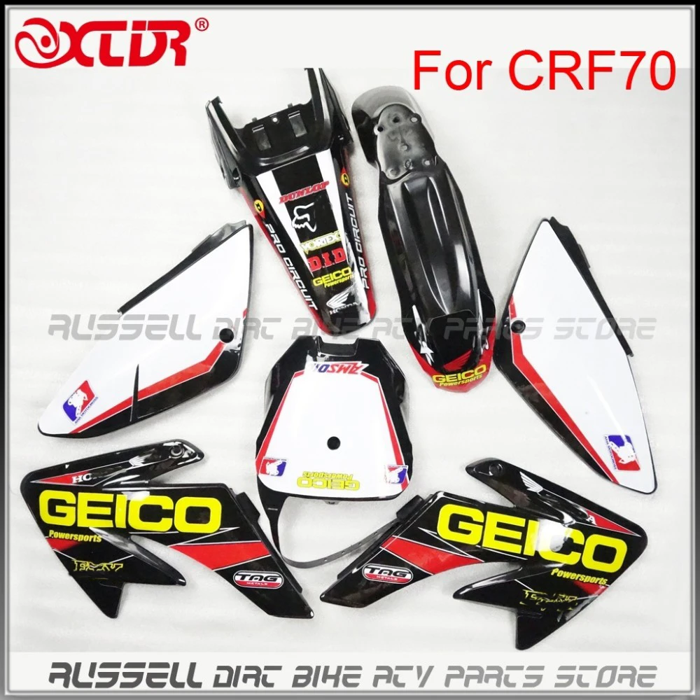 

Graphics Stickers Decals For HONDA CRF 70 CRF70 Style MOTOCROSS Dirt Pit bike 2004 - 2011
