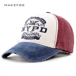 Бейсболка женская крышка мужчины Snapback с надписью Папа Шапка Snapback Винтаж nypd бейсболки 5 панель 2018 Новая мода