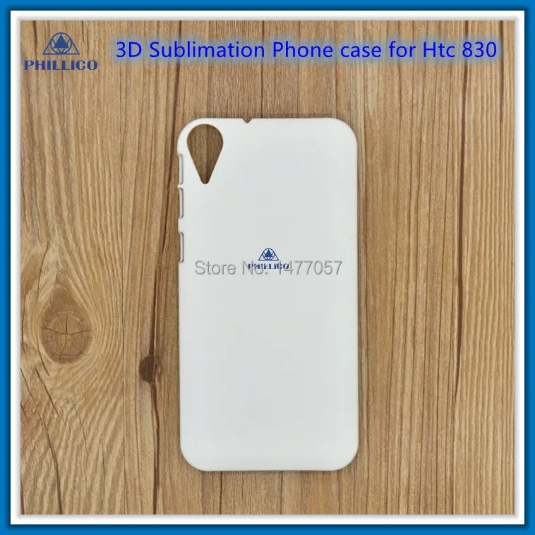Бесплатная Доставка 3D Сублимация Телефон Случае для HTC 830 по DHL |