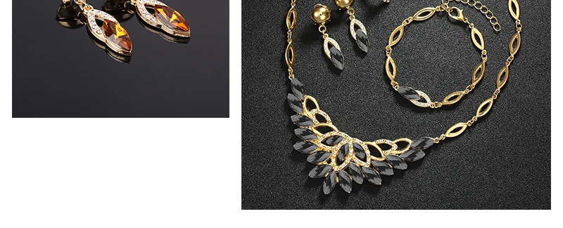 BTSETS Turkish Wedding Jewelry Sets For Women Plant Bohemian African Beads Jewelry Set Rhinestone Cheap Costume Jewelery Sets (6)