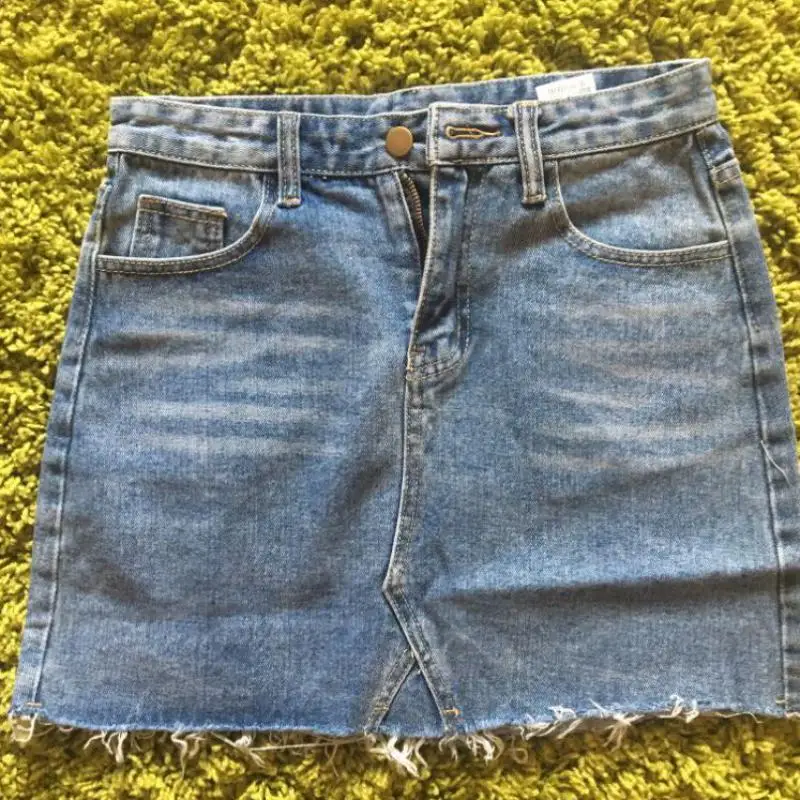 ZuoLunOuBa Women Summer Black Blue Fashion Casual High Waist Mini Denim Skirts High waist Pockets Button Jeans Skirts Womens ZuoLunOuBa Women Summer Black Blue Fashion Casual High Waist Mini Denim Skirts High waist Pockets Button Jeans Skirts Womens