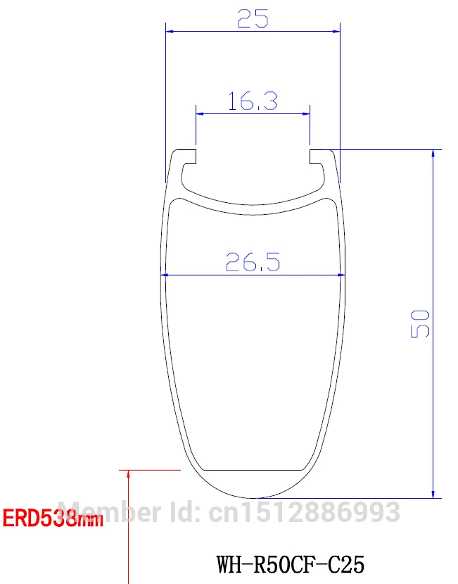 Mais novo 700c 38 50 60 88mm