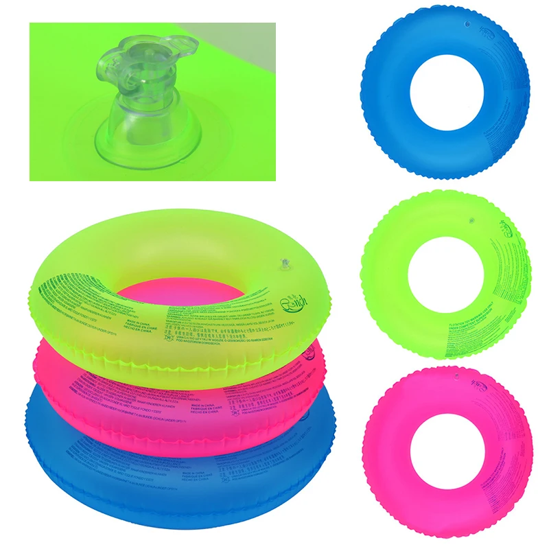 Для взрослых; Детская летняя одежда; открытый надувной флуоресцентный круг для плавания плавательный бассейн понтон для использования вне