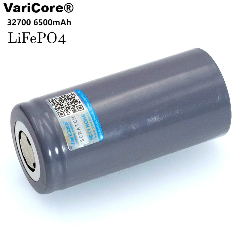 

1-10 pieces VariCore 3.2 V 32700 6500 mAh LiFePO4 35A battery maximum continuous discharge 55A high power battery