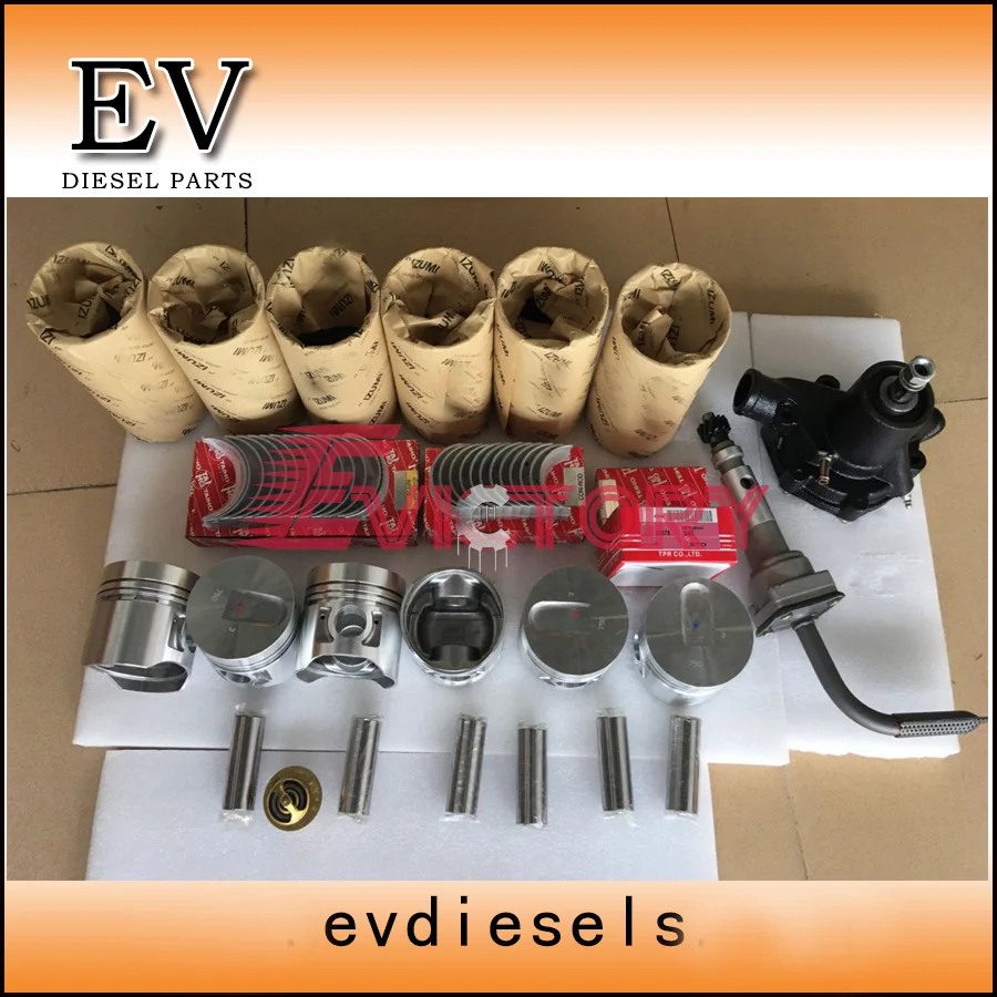 S6E liner kit and water pump