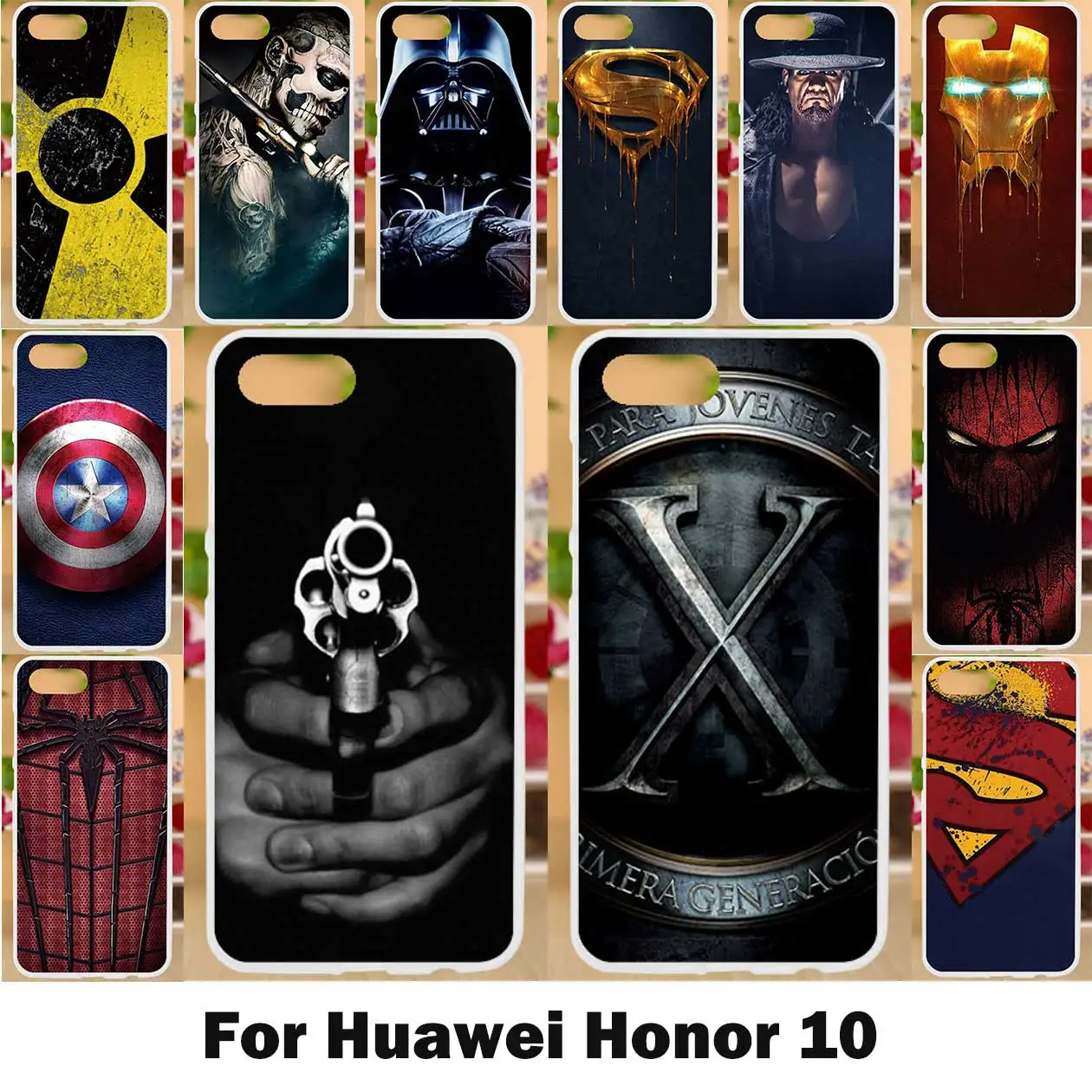 

Ojeleye Soft TPU Case For Huawei Honor 10 Case Silicone Coque Funda Bags For Huawei Honor10 Cover Spiderman Superman 5.84 inch